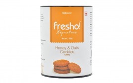 Fresho Signature Honey & Oats Cookies Chewy  Pack  150 grams